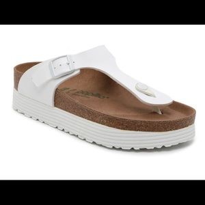 Birkenstock Papillio Gizeh Vegan Platform Sandal 37=6/6.5 US